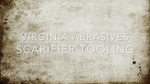 An introduction to scarifier tooling from Virginia Abrasives