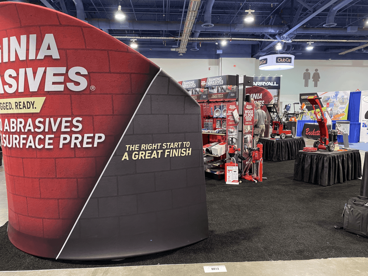 Virginia Abrasives Expo Booth